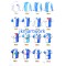 Blackburn Rovers FC Retro Football Shirts T-Shirt 